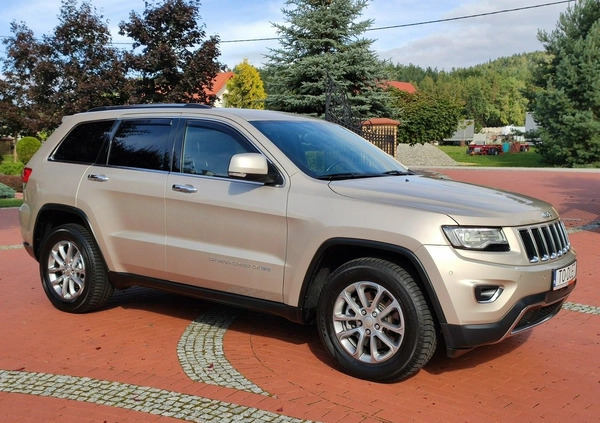 Jeep Grand Cherokee cena 97000 przebieg: 115000, rok produkcji 2014 z Dobra małe 781